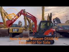 Used Doosan DX60-9C Excavator Mini Digger with Dozer Hot Sale