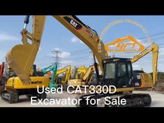 Used CAT 330D Excavator Weight 30Ton 100% Original Excellet Performance Max Bucket Capacity 2CBM